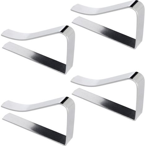 Pinzas metálicas para mantel, 4 unidades. (1/5)