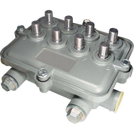 Transmedia FAO8-17L Outdoor - Box de Anschluss (17 und 3,5 bis 4,5 dB, Richtungsentkopplung 30 bis 25 und 30 bis 25 dB)