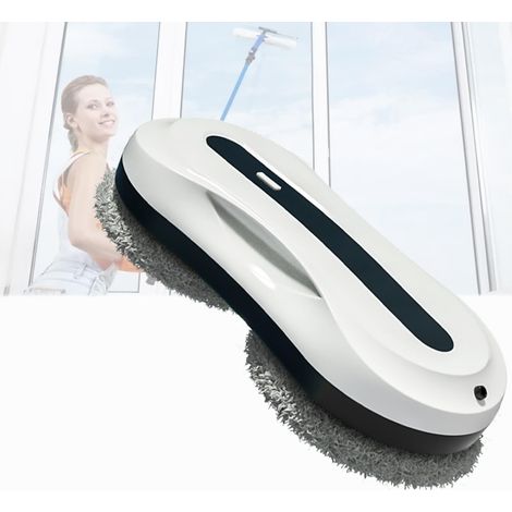 Robot nettoyeur de vitres automatique – Pulvérisation d'eau ultrasonique – 5600 Pa puissance d'aspiration – Télécommande sans fil (1/5)