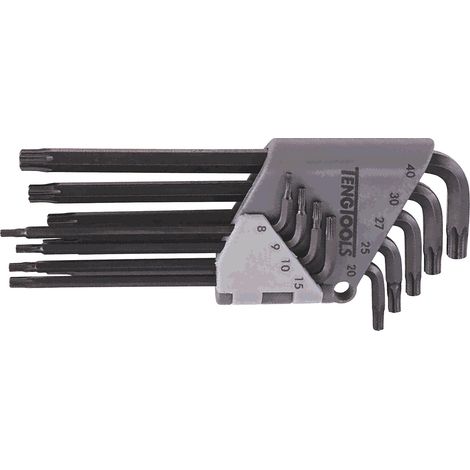 Teng Tools Jeu de clés Torx 9 pièces tête sphérique (1/4)