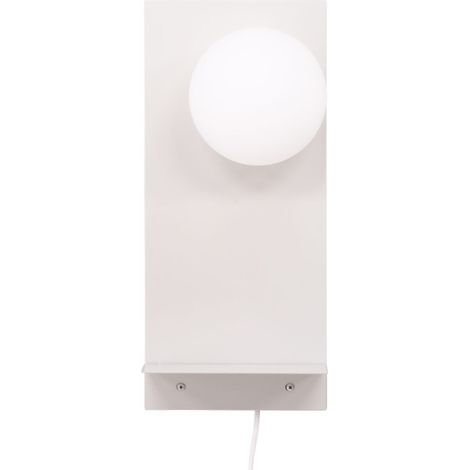 Applique Murale Déco "Troyes" 45cm Blanc (1/5)