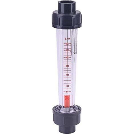 Kunststoff-Rotameter-Durchflussmesser 60-600 l/h LZS-15D Flüssigkeitsrohr-Durchflussmessgerät