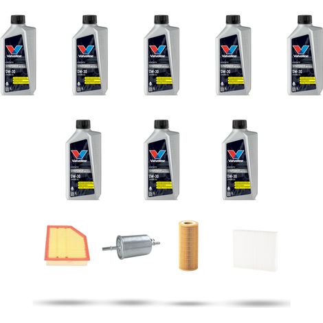Kit tagliando 4 FILTRI e 8L OLIO compatibile con Volvo XC90 3.2 175Kw dal 2006 al 2010 (1/5)