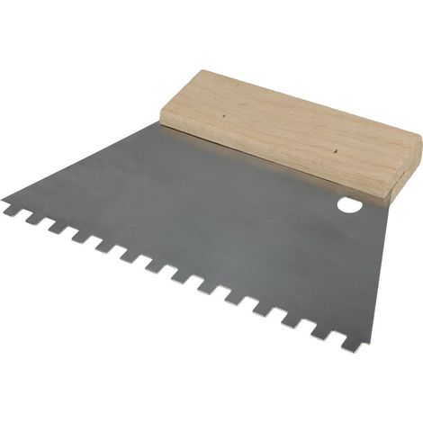 Peigne à colle dentelée 6 x 6 mm