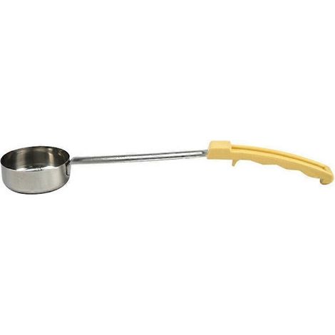 Pizza Spread sauce louche caoutchouc poignée plat Bottom cuisine cuisson cuillère acier inoxydable Measuring Stir soupe (1/5)