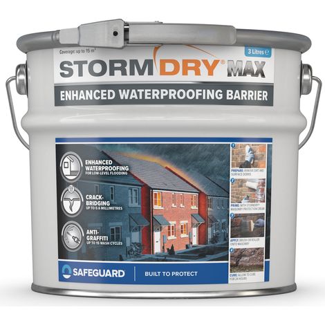 Stormdry Max Enhanced Waterproofing Barrier 3 Litres (1/2)