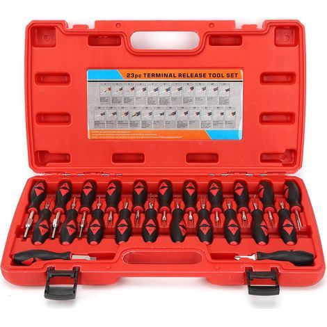 Jeffergarden Connector Pin Removal Kit, Universal Automotive Wire Terminal Removal Tool, 23 Pieces (1/5)