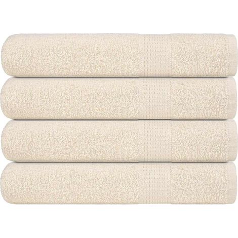 Saunatücher FROGN 4 Stk. Creme 80x200 cm 360 g/m² (1/5)