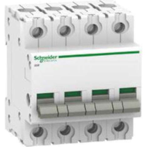 SCHNEIDER ELECTRIC A9S60491 SWITCH 4P 415 V, 100 A A9S65491