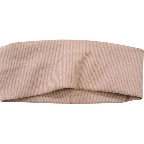 Fascia per capelli con orecchie, a righe larghe, marrone, L N011G