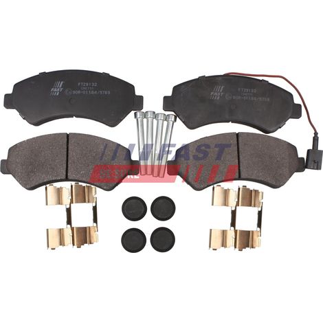 Pastiglie freno rapide FT29132 anteriori con 1 sensore