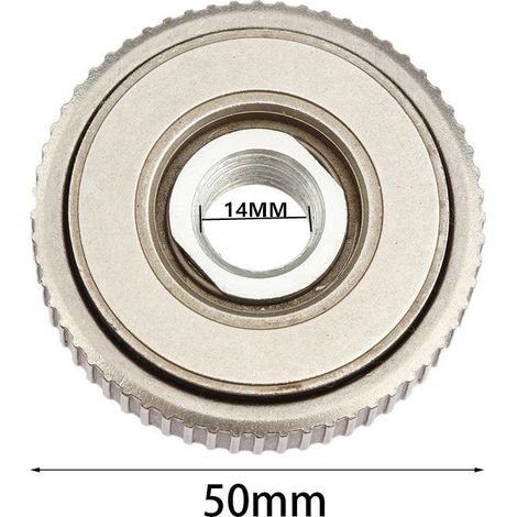 mandrin à plaque de verrouillage pour meuleuse d'angle portable M14 plateau de verrouillage pour meuleuse d'angle portable M14, plateau de pression autobloquant pour meuleuse d'angle M14 (1/5)