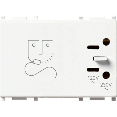 VIMAR - 14290 Presa per rasoio 230V bianco
