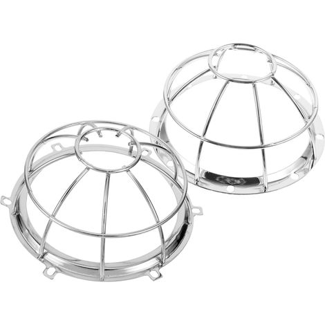 2 Supports de Protection en Fer pour Sprinklers Couvercles de Détecteur D’Alarme Incendie Cage de Protection Anti-Chocs 2 Pièces Usage Industriel et Domestique Installation (1/5)