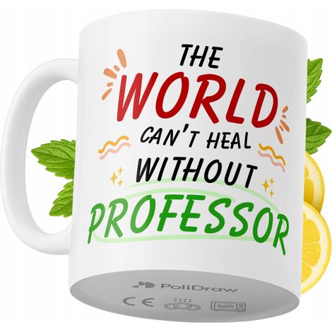 Tazza divertente e umoristica per un professore, ideale per caffè e tè, con grafica e testo divertenti. Perfetta per compleanni, onomastici e festività. Tazza premium per occasioni speciali, per casa, (1/5)