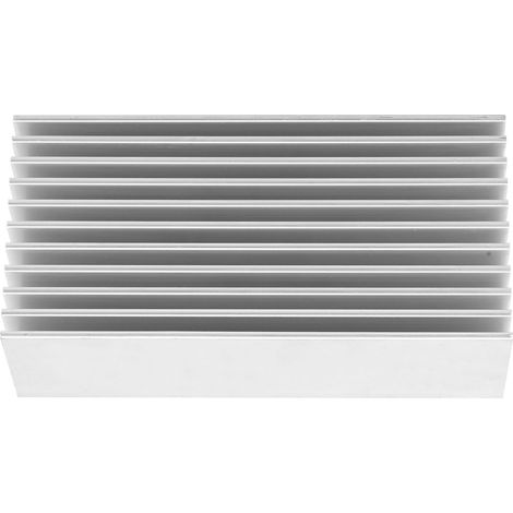 Dissipateur thermique en aluminium Q50x30x100, radiateur de refroidissement pour CPU, composant de contrôle industriel (1/5)