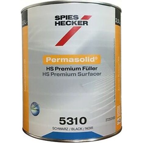 Hecker Permasolid HS SPIES PREMIUM SURFACER 5310 - BLACK LT 3.5