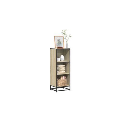 Bibliothèque chêne sonoma 40x35x107,5 bois d'ingénierie (1/5)