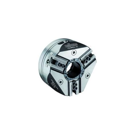Mandrino auto-serrante Röhm DURO-A 110 dentatura a punta 60° attacco conico corto - KK4 - 183734. (1/5)