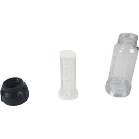 Filtre à eau avec cartouche filtrante (5.731-050.0) Compatible avec tous les nettoyeurs haute pression à raccord d'eau 3/4" tels que Kärcher K2-K7