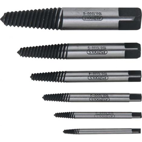 KS TOOLS Set di estrattori per tasselli M3-M18 - 6 pezzi - 150.1330 (1/6)