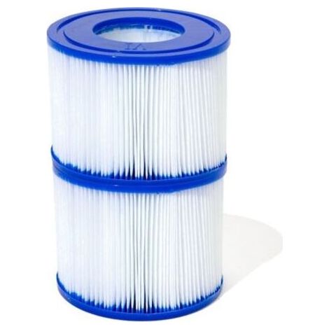 Pack of 2 Type VI cartridges for inflatable Lay-Z-Spa hot tubs (1/4)