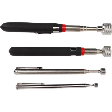 Ensemble de 4 pièces de lève-charges magnétiques télescopiques extensibles (15 lb, 10 lb, 3,5 lb, 1,5 lb) (1/5)