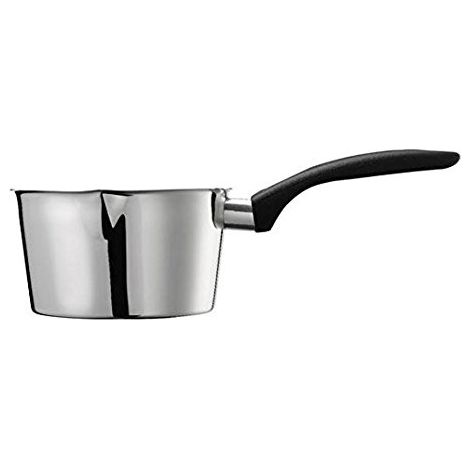 Pentolino Casseruola conica in acciaio inox 1 manico 14 cm