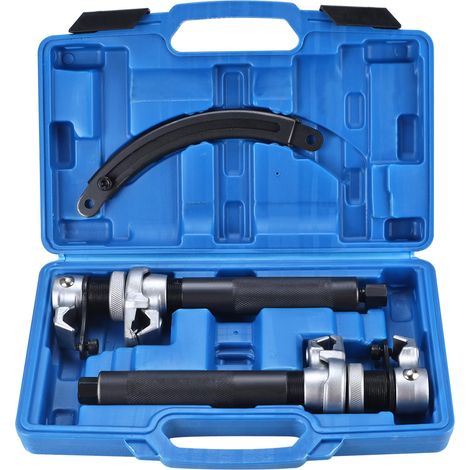 3-teiliges Federspanner-Set - Profi-Werkzeug für Autofedern - Tuning und Tieferlegung - Stoßdämpferspanner - Maximale Belastung: 1,2 t (1200 kg) (1/5)