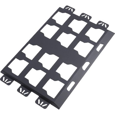 Toolbox Mounting Plate, 34x55.5 cm, Alloy (BLACK) (1/5)