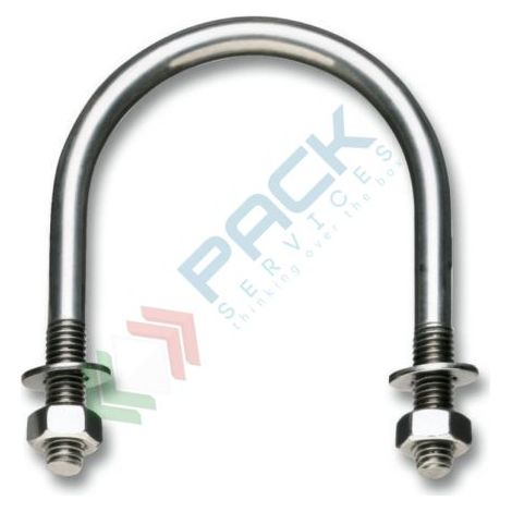 Supporto per asta di serraggio in acciaio inox per tubi in acciaio inox da 22 mm - BE 8381SX/22 (1/2)