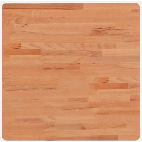 Dessus de table  Dessus de bureau  Plateau de table 60x60x1,5 cm carré bois massif de hêtre