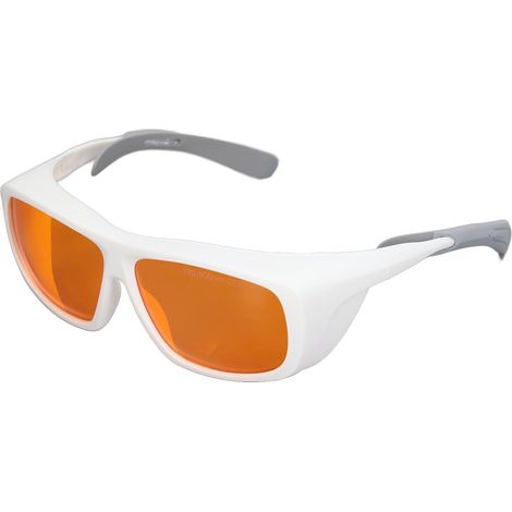Schutzbrille für Glasfasertechniker 190-500 nm, professionelle OP-Brille, weiß. (1/5)