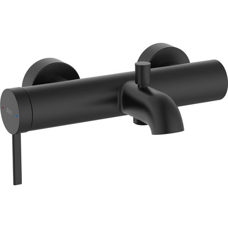Mitigeur bain-douche avec inverseur automatique ONA - ROCA Couleur : noir mat (1/2)