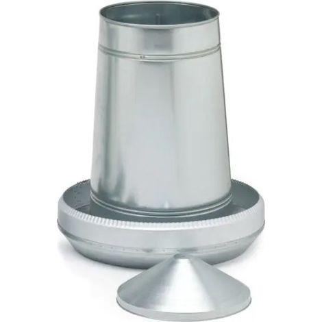 MANGIATOIA IN LAMIERA ZINCATA KG 70