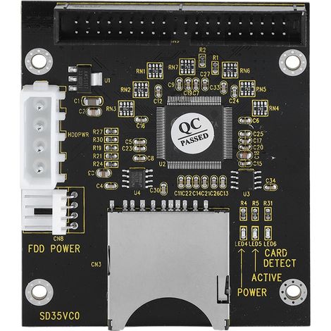 Adaptateur IDE 40 broches mâle pour carte mémoire Micro SD / TF vers 2,5 pouces (1/5)