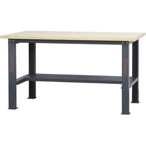 Beta C58BC-W1,6 Banco da lavoro con piano in legno 1,6 m (1/2)