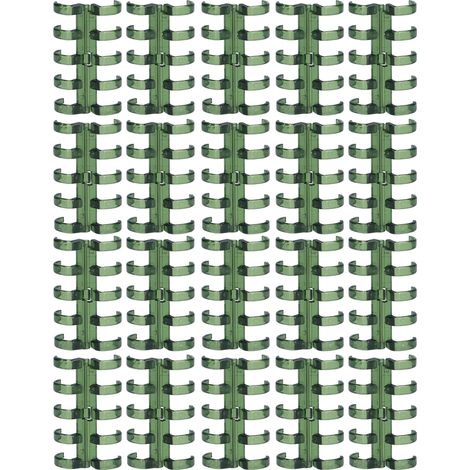 Anneau de reliure à 5 trous, pince à feuilles mobiles perforées, vert (1/5)