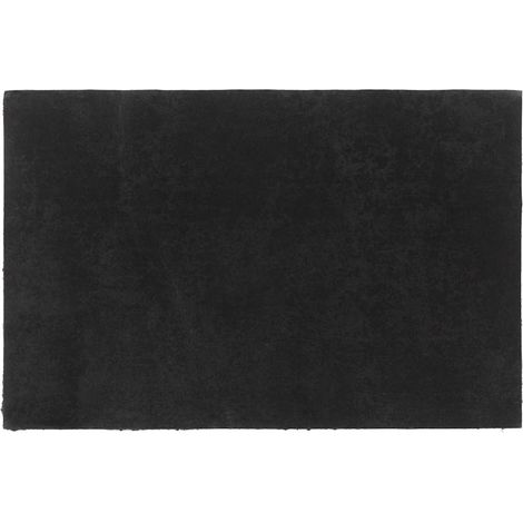 Maison Exclusive - Fußmatte Schwarz 65x100 cm Kokosfaser Getuftet