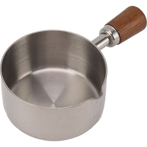 Lot de 2 Tasses à Sauce Inox 304 avec Poignée pour Cuisine, Restauration, Pique-nique et Buffet en Plein Air – Argent, 80ml (1/5)