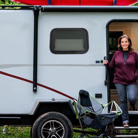 Finestra RV, finestra camper rettangolare ribaltabile, finestra ventilazione 5035 cm (1/5)