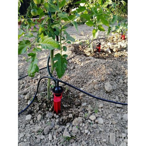 Kit de 10 goutteurs pour arrosage automatique – Supports inclus – 8m de tuyau souple – Fabrication française – Iriso (1/3)