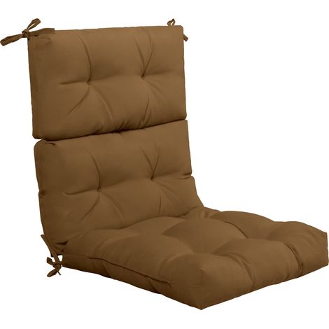 COSTWAY Cuscino Per Poltrone,Cuscino Per Poltrone Da Giardino,Cuscino Per Poltrona Relax,Cuscino Imbottito Per Poltrona Relax,Cuscino Per Sdraio,Cuscino Per S (1/5)