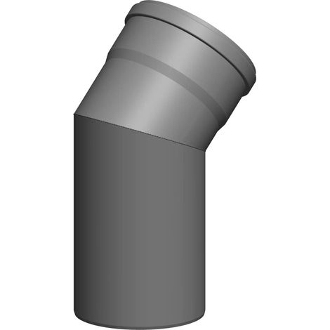 ATEC Curva 45 gradi DN 200 monoparete, 8315