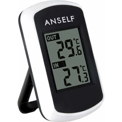 Thermomètre numérique LCD sans fil pour une utilisation intérieure et extérieure (1/5)