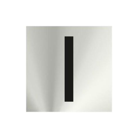 Informativa I Acero Inoxidable Adhesivo de 0'8mm 50 x 50 mm