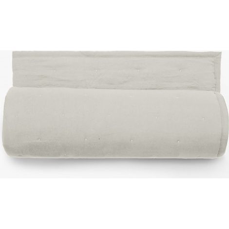Couvre-lit en polyester microfibre - Celeste - 180 x 240 cm - beige - Livraison gratuite (1/2)