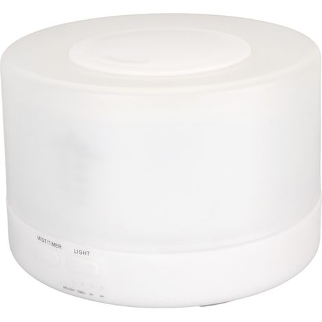 Diffuseur d'huiles essentielles ultra silencieux, réservoir de 500 ml, humidificateur d'air pour la maison, la voiture et le bureau, prise européenne 100-240 V (1/5)