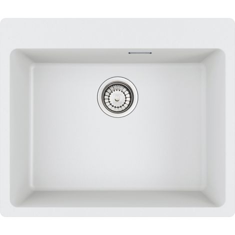 Franke CENTRO MRG 610-54 FTL. Tipo di lavello: Lavello montato su piano, Forma del lavandino: Rettangolare, Materiale del lavandino: Fragranito. Larghezza: 590 mm, Profondità: 500 mm... - 114.0661.698 (1/2)