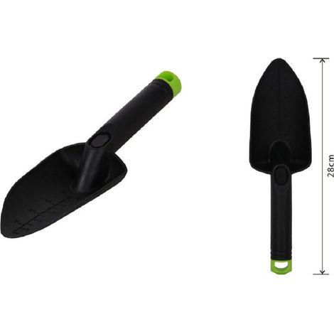 Kaela - Pala Paletta Terra Attrezzo Giardinaggio Giardino Manico In Plastica 28cm 90171 -